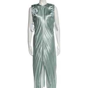 Helmut Lang crew neck long dress